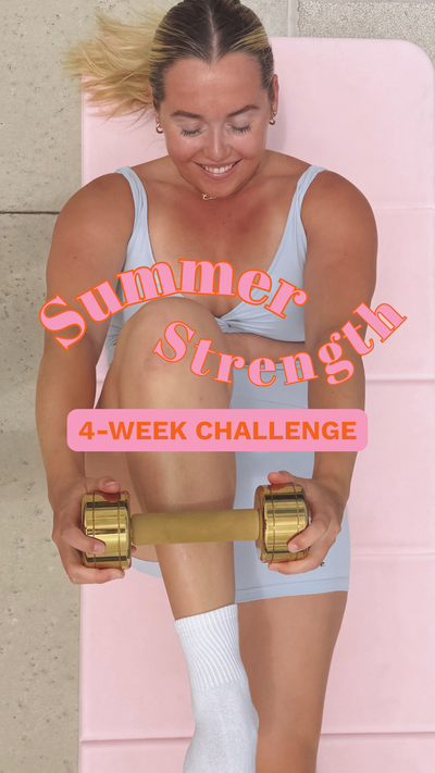 July Summer Strength x Pilates Challenge